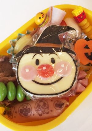 お弁当☆ハロウィンアンパンマン☆-レシピのメイン写真