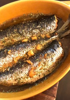 ほっとくだけ♪オーブンで鰯のコンフィ-レシピのメイン写真