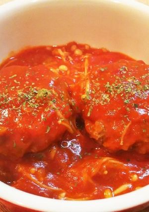 トマト缶で★煮込みハンバーグ-レシピのメイン写真