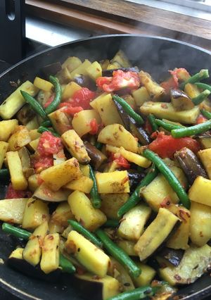 ネパールレシピ★タルカリ（野菜カレー）-レシピのメイン写真