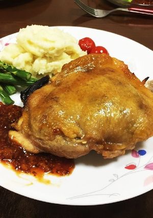 鳥もものリゾット詰め-レシピのメイン写真