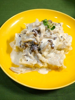 簡単!焼売としめじのクリーム煮-レシピのメイン写真