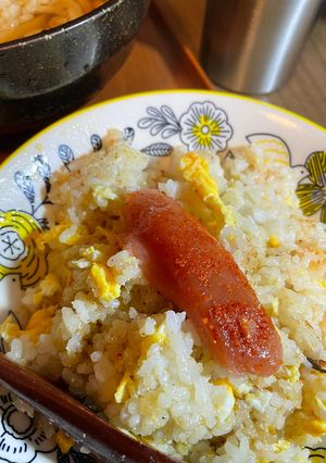 明太子バター炒飯-レシピのメイン写真