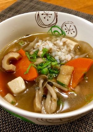 ☆徳島の郷土料理、あったか！そば米汁♪-レシピのメイン写真