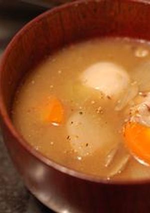 舞茸入りヘルシー豚汁-レシピのメイン写真