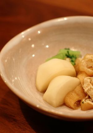 【前菜・和】かぶと油揚げの煮びたし-レシピのメイン写真