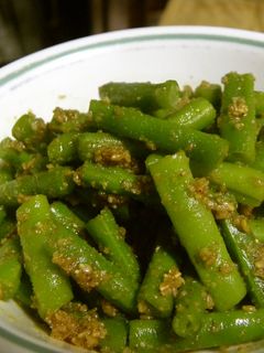 インゲンの胡麻和え-レシピのメイン写真