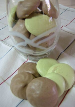 サクッ♫ｼｭﾜｧ♬抹茶＆ｺｺｱのメレンゲ-レシピのメイン写真