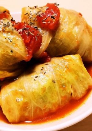 ロールキャベツのトマト煮込み-レシピのメイン写真