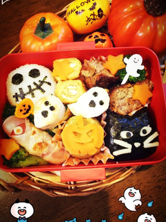 ハロウィンお弁当2018-レシピのメイン写真