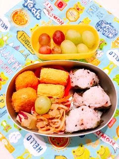 幼稚園お弁当 3歳2ヶ月②-レシピのメイン写真