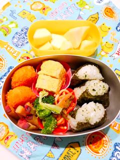 幼稚園お弁当 3歳2ヶ月③-レシピのメイン写真