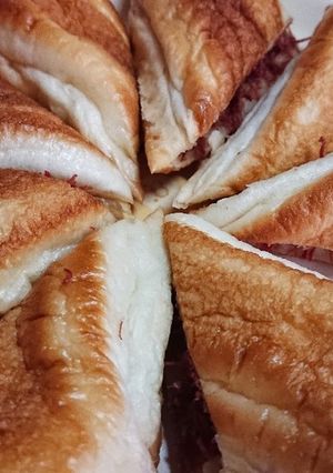 意外とはまる!?コンビーフの蒸しパン-レシピのメイン写真
