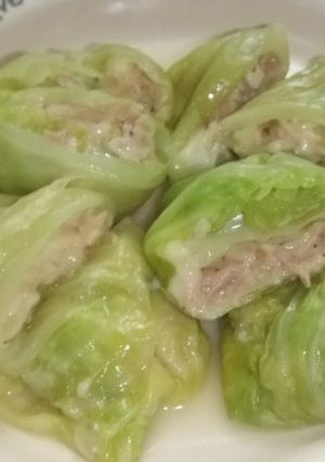 えのきとツナチーズのロールキャベツ-レシピのメイン写真