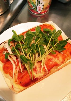 ピザぱんアレンジ-レシピのメイン写真
