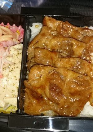焼肉弁当 中学部活男子-レシピのメイン写真