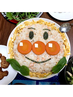 アンパンマンのちらし寿司-レシピのメイン写真