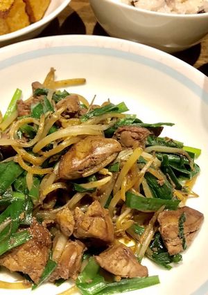 鶏レバニラ炒め☆簡単！本格！-レシピのメイン写真