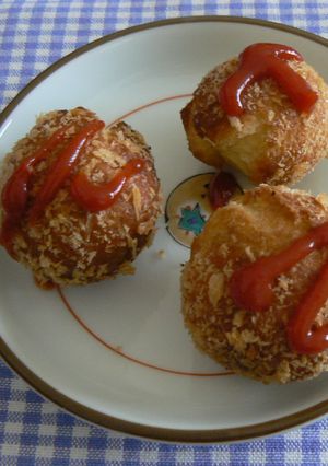 簡単！チーズボール揚げパン-レシピのメイン写真