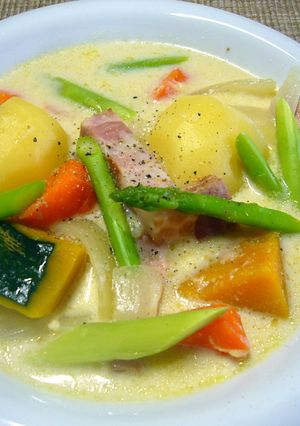 豆乳白みそポトフ-レシピのメイン写真