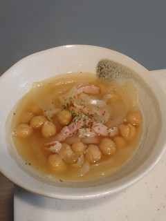 ひよこ豆のコンソメスープ-レシピのメイン写真