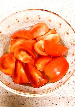 トマトの甘酢サラダ☆-レシピのメイン写真