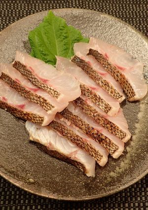 スズキの炙り刺身-レシピのメイン写真