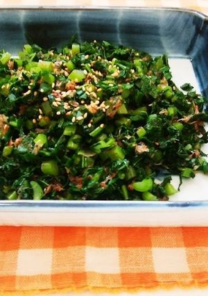 ☆大根の葉で佃煮風ご飯が美味し☆-レシピのメイン写真
