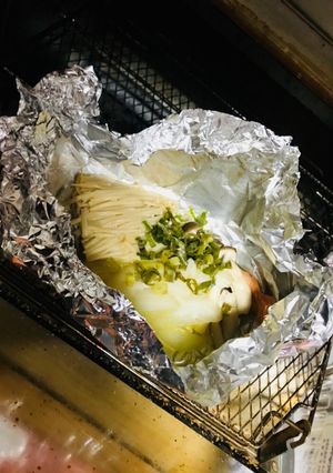 きのこたっぷり鮭のホイル焼き-レシピのメイン写真