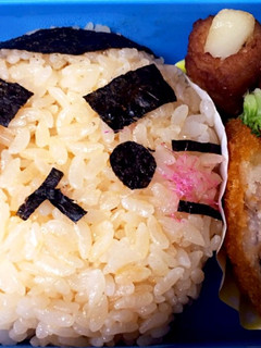 キャラ弁*ねこねこ日本史【西郷隆盛】-レシピのメイン写真