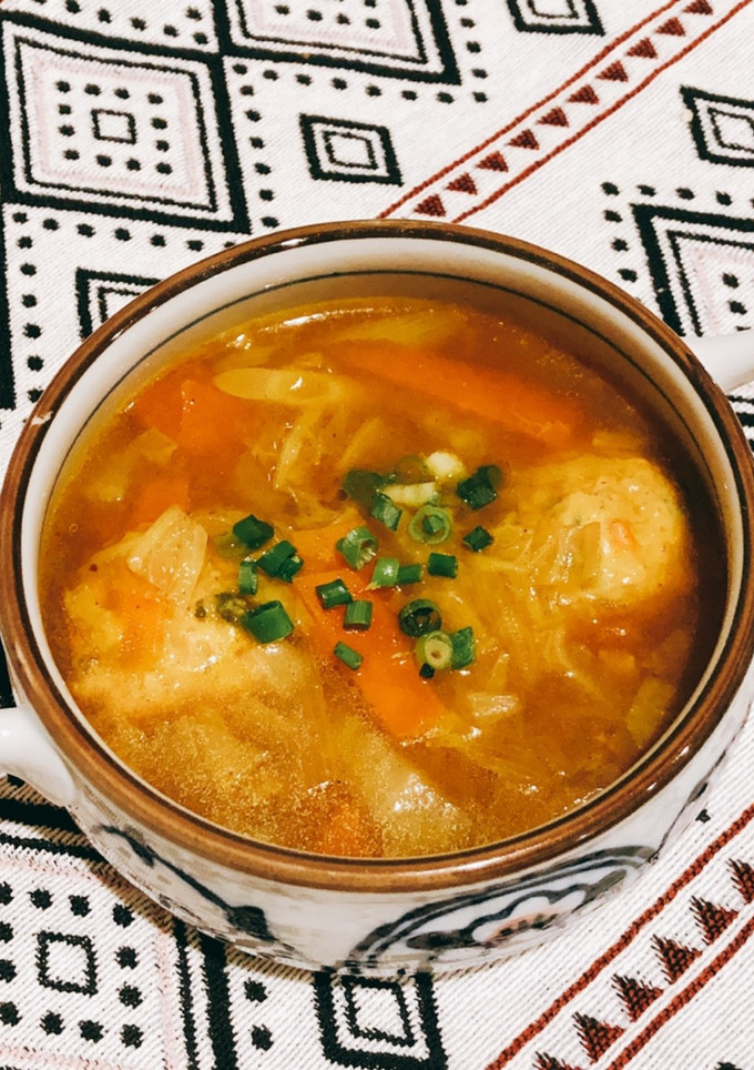 つくねとお野菜の和風カレースープ-レシピのメイン写真