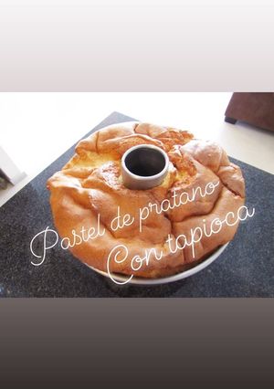 モチモチ食感♩【タピオカバナナシフォン】-レシピのメイン写真