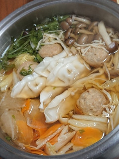 家にあるもので!水餃子鍋-レシピのメイン写真