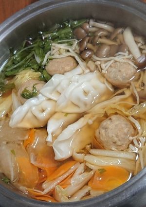 家にあるもので！水餃子鍋-レシピのメイン写真