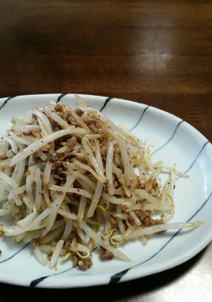 もやしの黒胡椒炒め-レシピのメイン写真