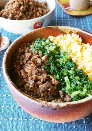 ごはんのお供♪さば缶そぼろ（佃煮）-レシピのメイン写真