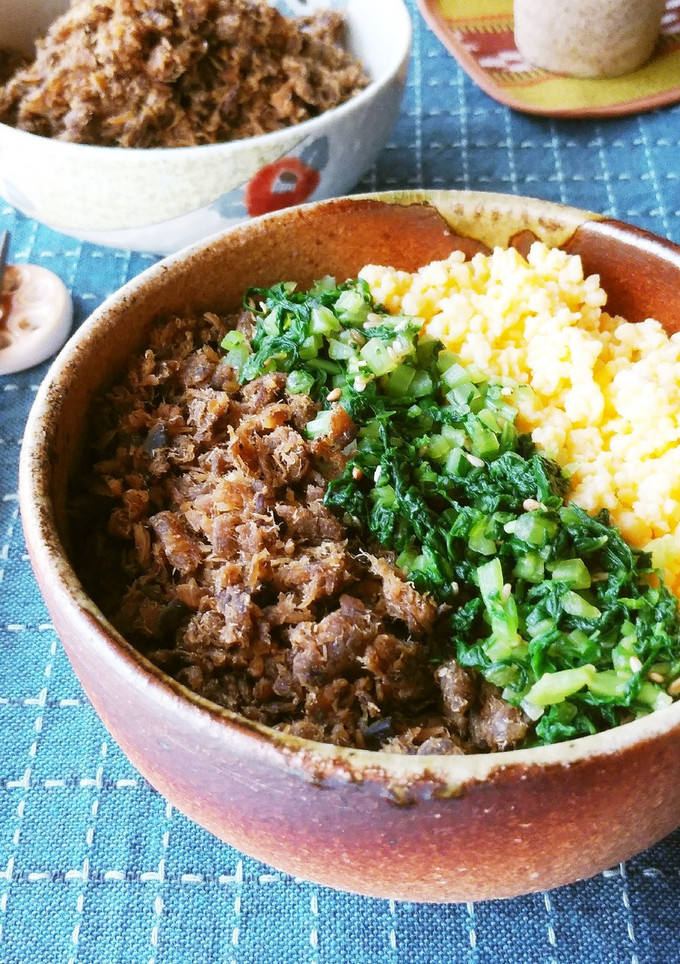 ごはんのお供♪さば缶そぼろ（佃煮）-レシピのメイン写真