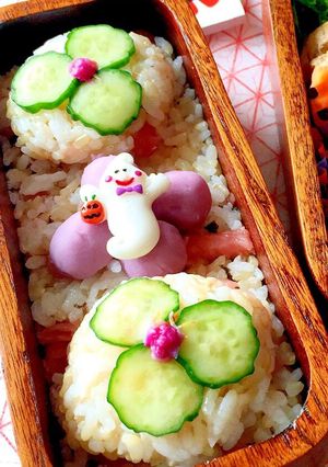 菊花ときゅうりのお花-レシピのメイン写真