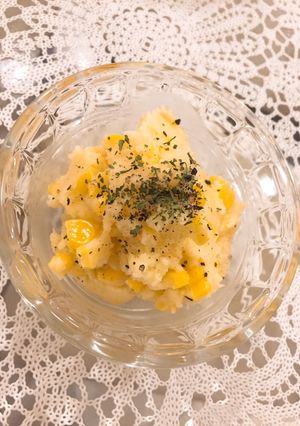 おつまみに!バター香るコーンポテトサラダ-レシピのメイン写真