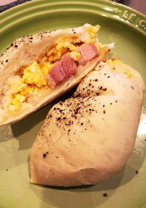 ☆マヨたまベーコンパン☆-レシピのメイン写真