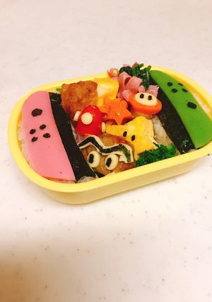 ゲームキャラ、スイッチ弁当-レシピのメイン写真