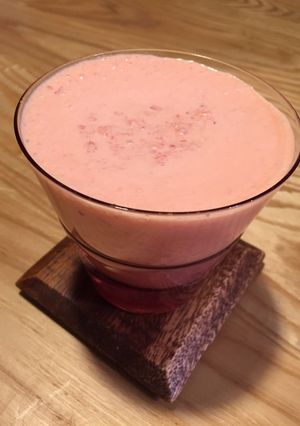 パプリカ玉ねぎサワークリームのガスパチョ-レシピのメイン写真