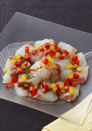 鯛のカルパッチョ-レシピのメイン写真