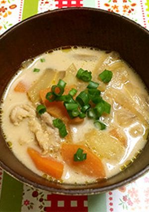ミルクキャロット豚汁-レシピのメイン写真