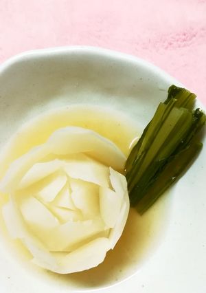おもてなしに最適!「花かぶ」-レシピのメイン写真