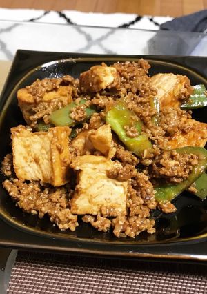 厚揚げのピリ辛肉味噌炒め♡-レシピのメイン写真