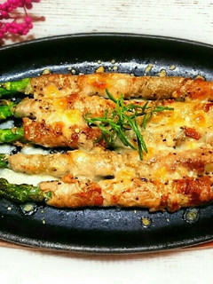 チーズ焼き★肉巻きアスパラ-レシピのメイン写真