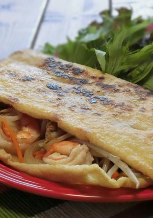 油揚げでバインセオ-レシピのメイン写真