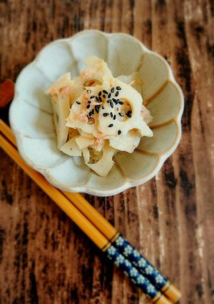 5分で完成！れんこんとツナの中華サラダ-レシピのメイン写真