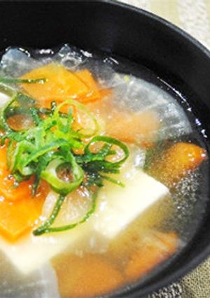 にんじんけんちん汁-レシピのメイン写真
